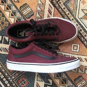 VANS Old Skool Maroon & Black